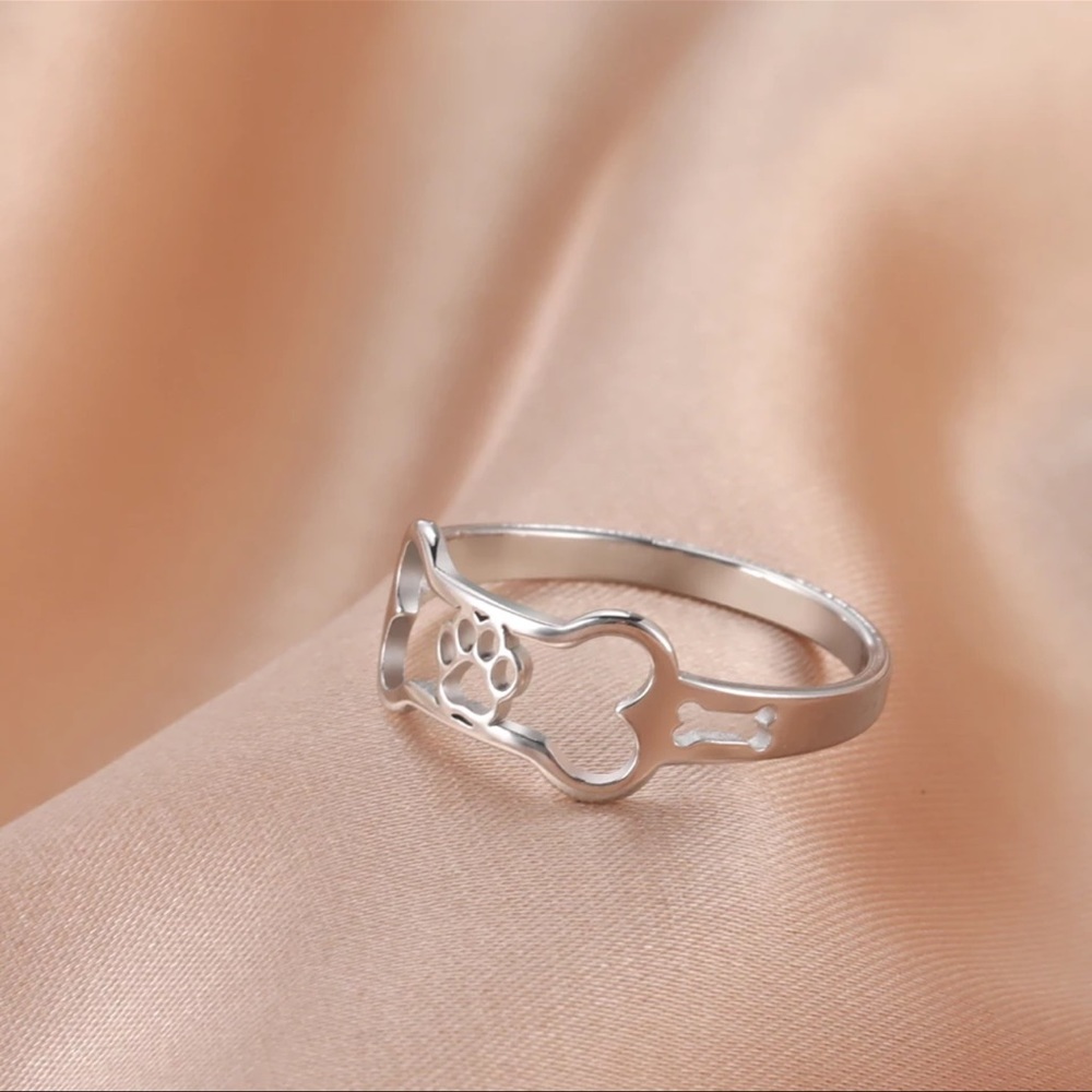 🐾 DOG PAWPRINT RING - Picture 6 of 6